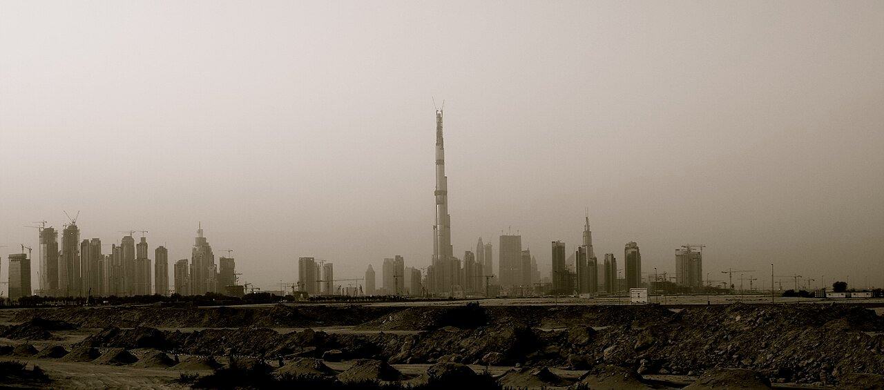 The Dubai skyline with the Burj Khalifa — representing NowSquare's client-facing hub for the GCC
